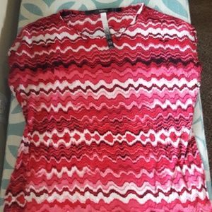 5/$10 Kensie Pink blouse